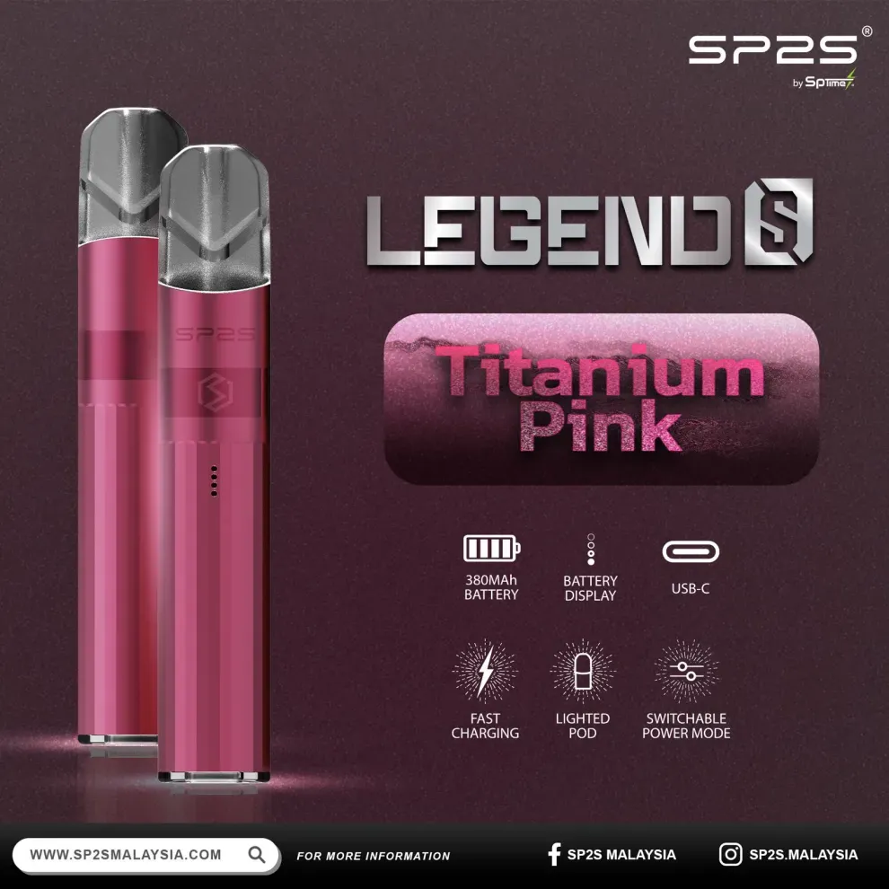SP2S 鈦色主機 粉色